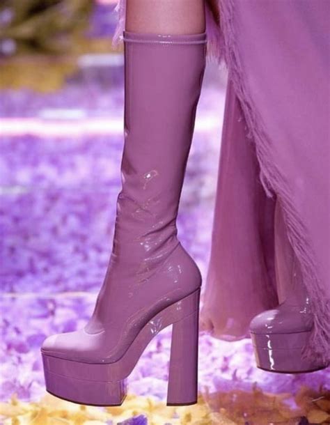 atelier versace 2015 patent leather boots|Versace atelier 2015.